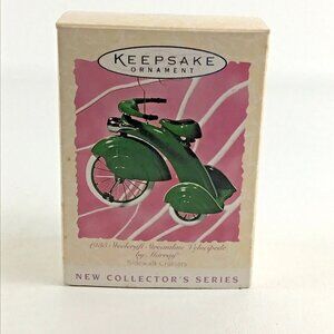 Hallmark Tree Ornament 1935 Steelcraft Streamline Velocipede Sidewalk Cruisers